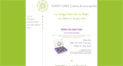 Desktop Screenshot of espritlibre.org
